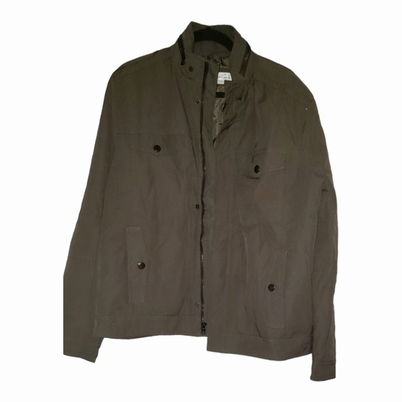 Kenneth Cole coat NWT men's size Large dark army green color - Picture 5 of 11